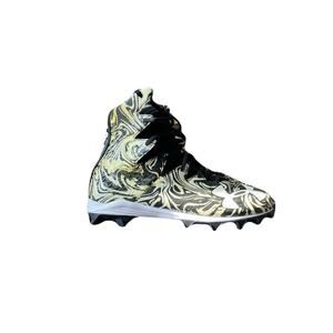 Under Armour Mens Highlight Black Lace Up Football Cleats Size 11